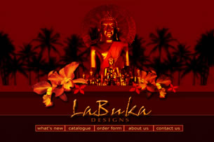 LaBuka Designs website image