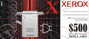 XEROX NEC Business Centre promotion  image