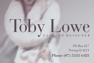 Toby Lowe business card image